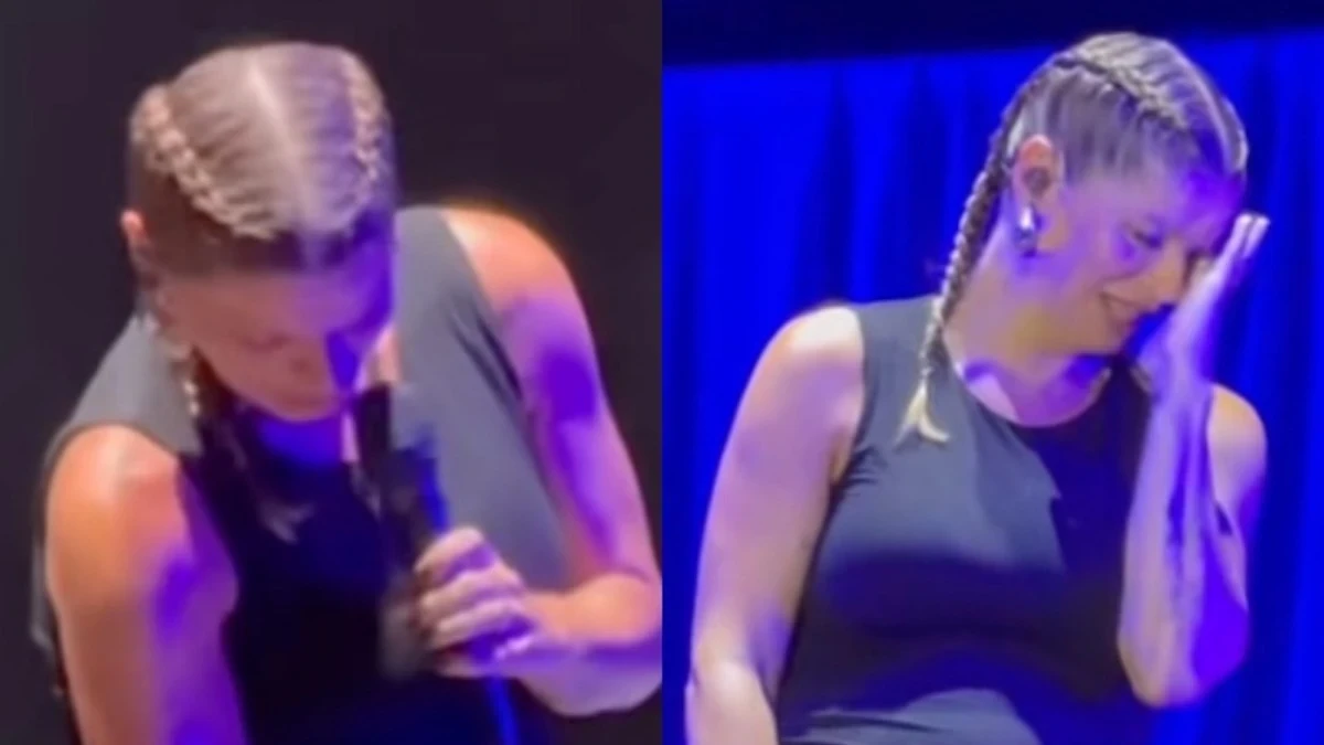 Alessandra Amoroso incinta interrompe il concerto: cos’è successo