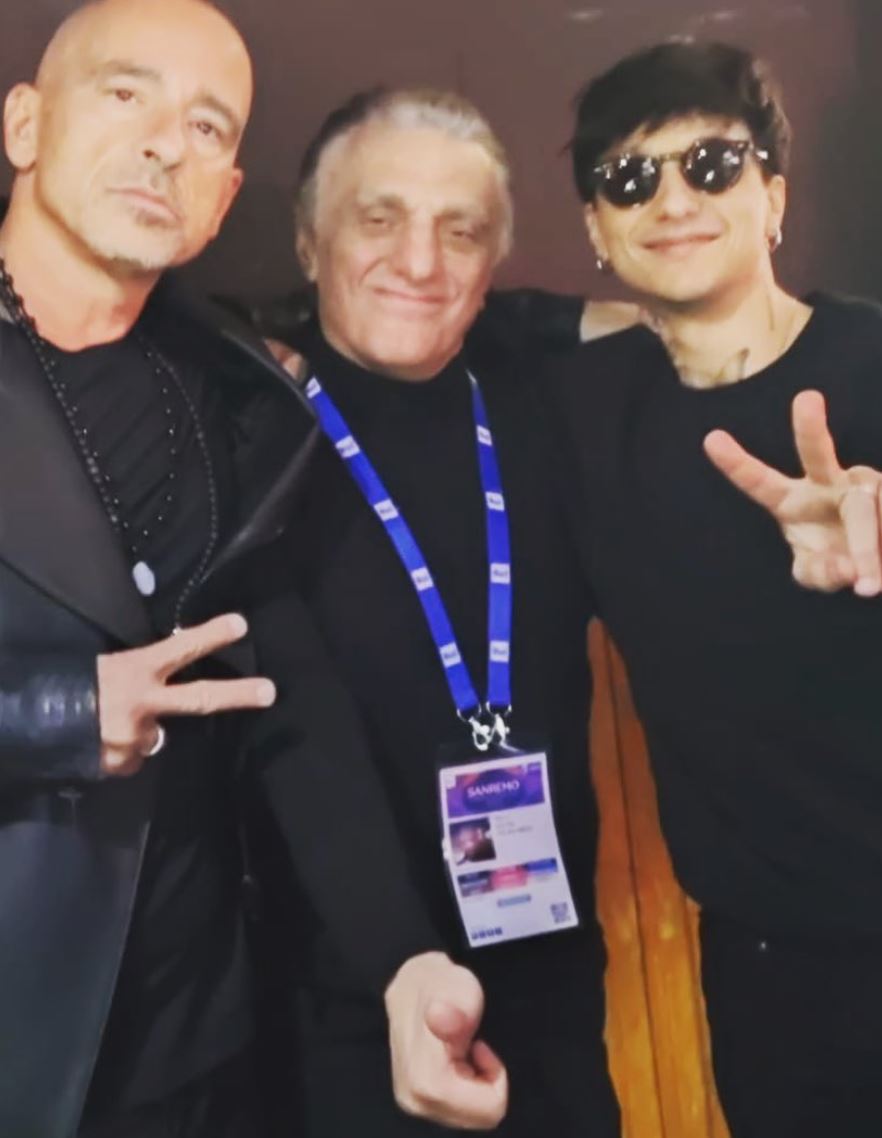 Celso Valli con Ramazzotti e Ultimo