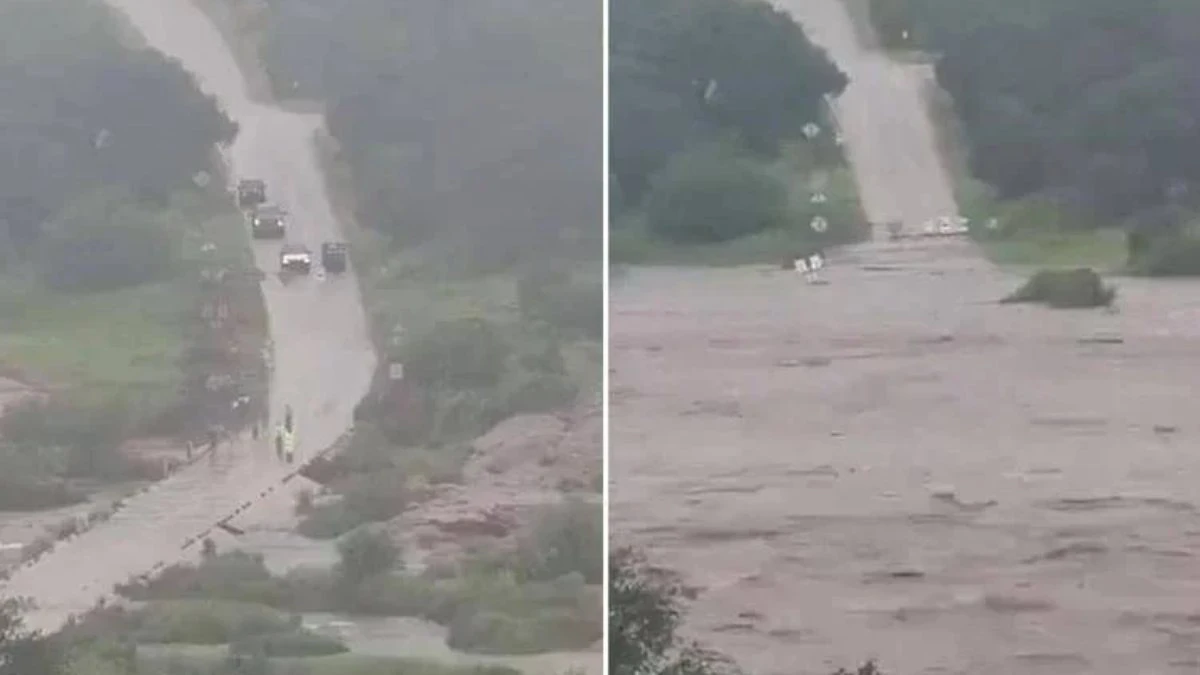 Fiume impazzito inghiotte tutto in pochi istanti: le immagini impressionanti (VIDEO) Fiume impazzito inghiotte tutto in pochi istanti: le immagini impressionanti (VIDEO)