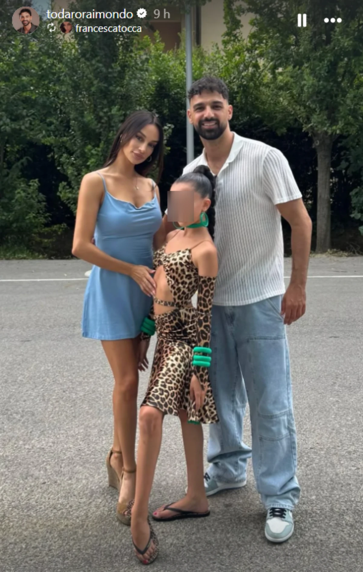 raimondo todaro francesca insieme figlia