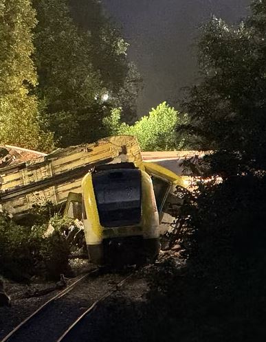 Treno deragliato in Germania