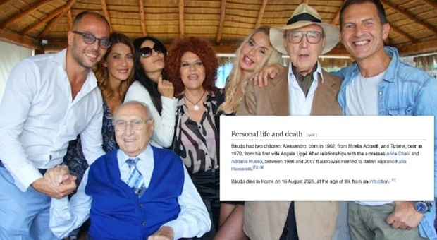 morte baudo wikipedia inglese