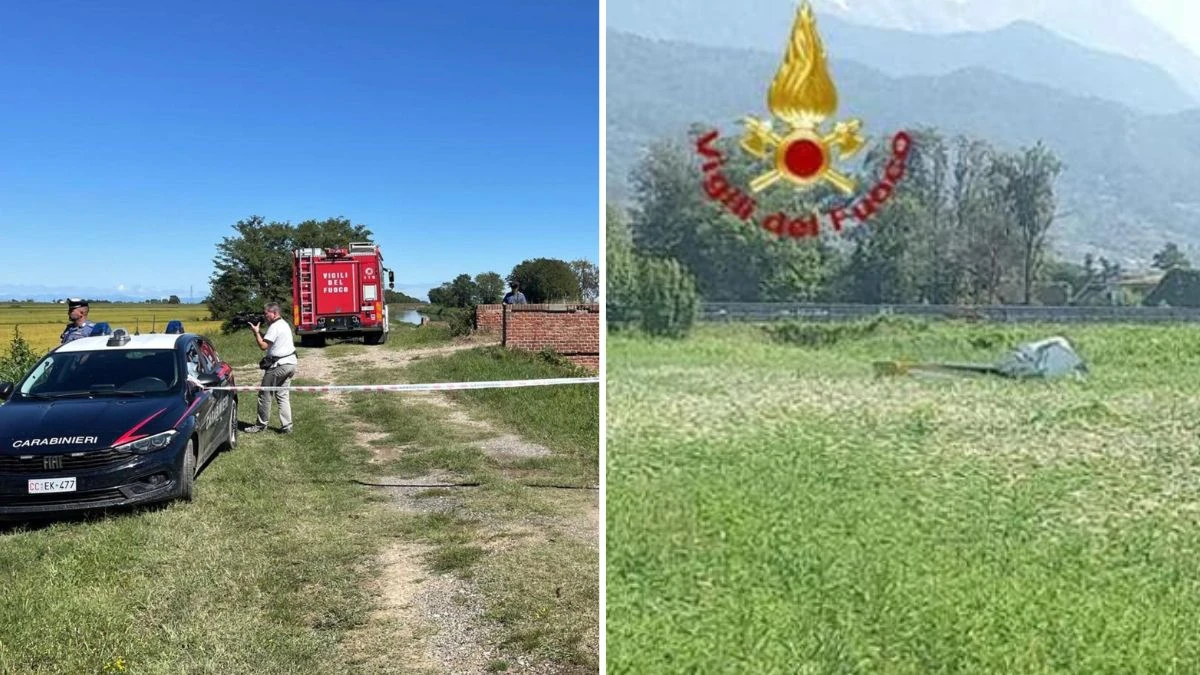 Italia, aereo precipita all’improvviso in un campo: “Ci sono dei morti” Italia, aereo precipita all’improvviso in un campo: “Ci sono dei morti”