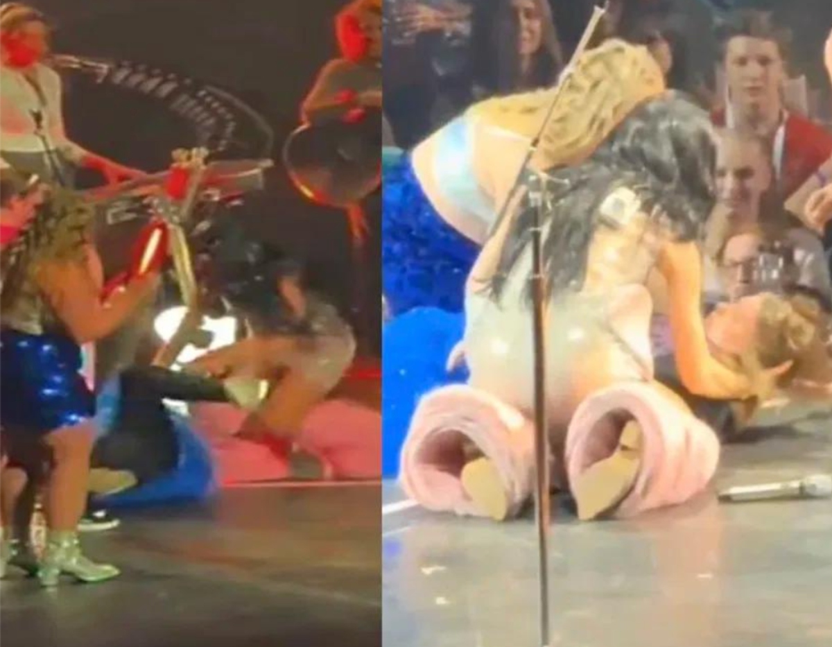 “Aiuto! È svenuta”: choc al concerto della famosa cantante (VIDEO) “Aiuto! È svenuta”: choc al concerto della famosa cantante (VIDEO)