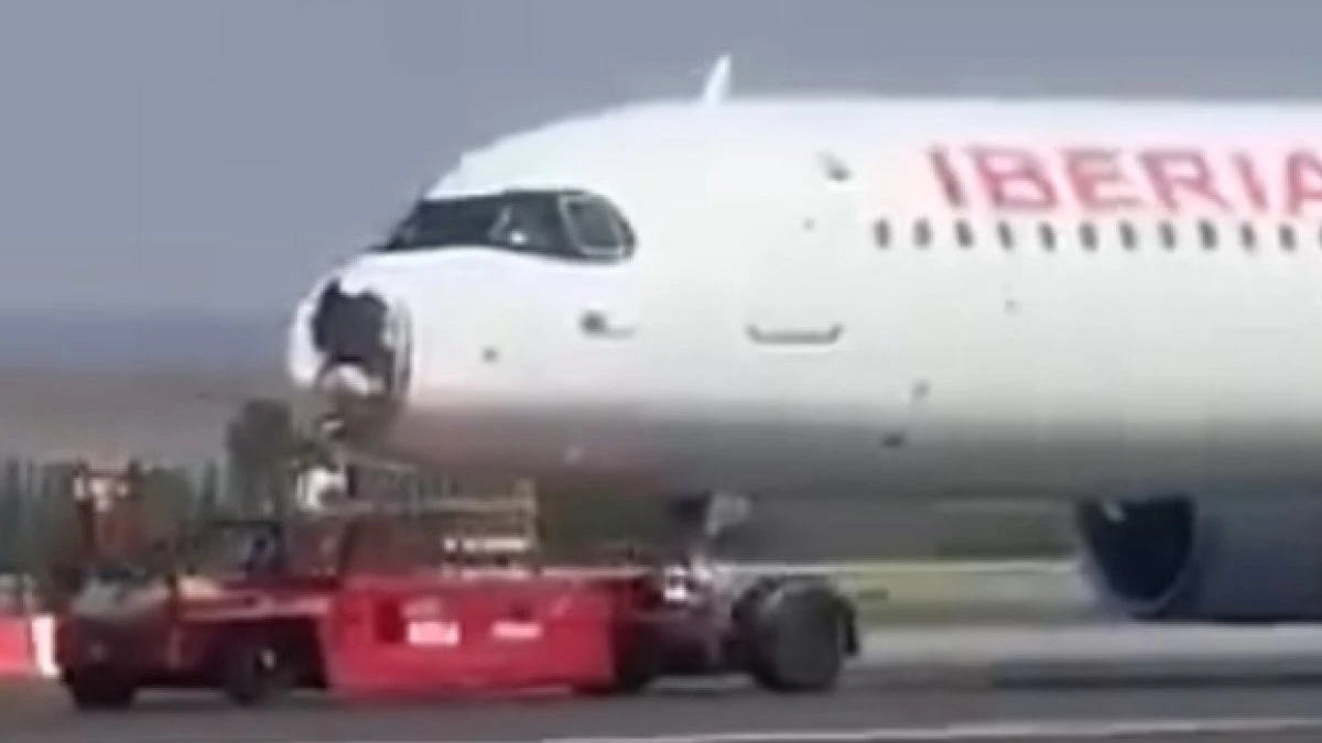 atterraggio d8217emergenza dopo l8217impatto panico in volo cos8217232 successo video