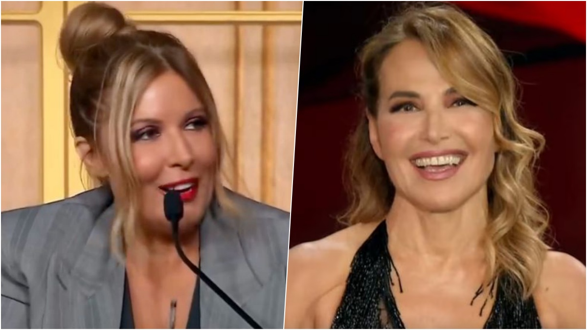 barbara d8217urso concorrente a ballando con le stelle 232 ufficiale la reazione della lucarelli