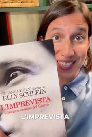 Elly Schlein e il libro L'Imprevista