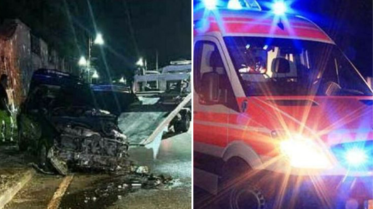 rubano una porsche e si schiantano poi la scoperta choc chi c8217era alla guida