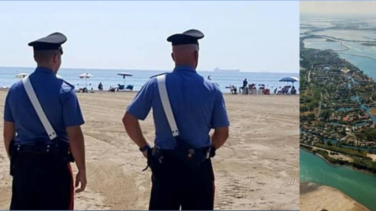 orrore su una turista in spiaggia italiani sconvolti