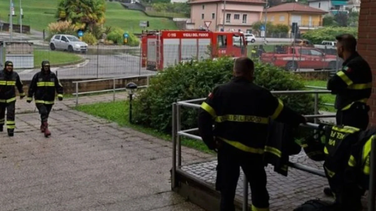 Maltempo in Lombardia, strade allagate