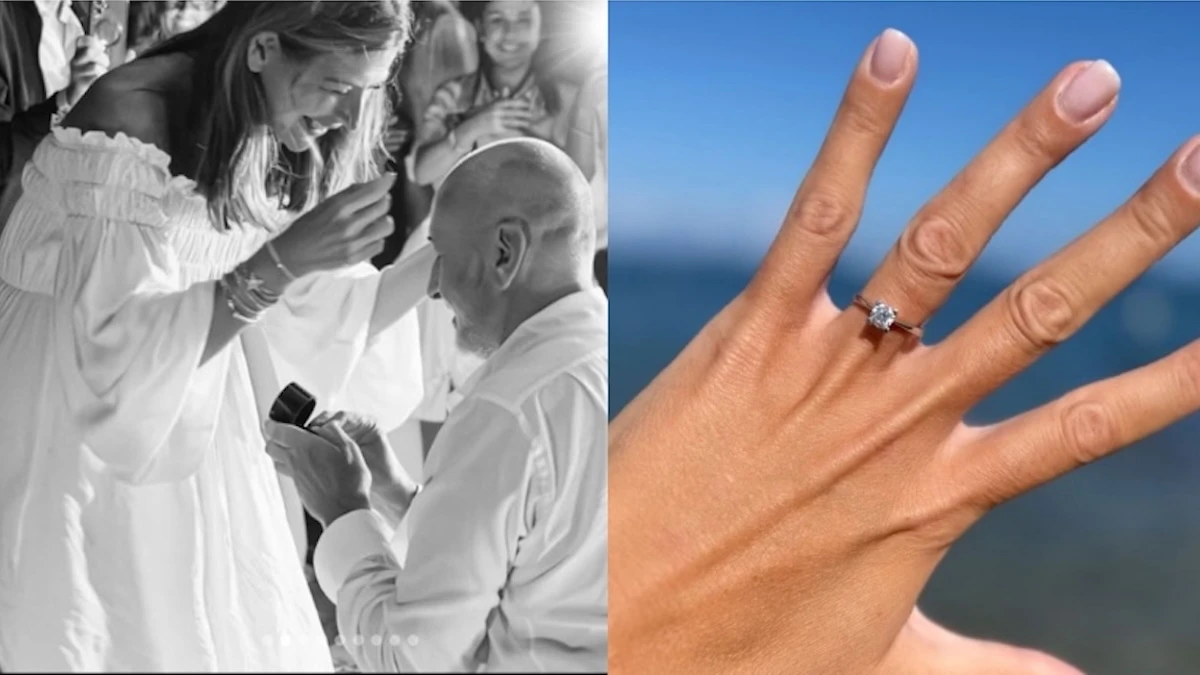 proposta di matrimonio a sorpresa per il noto volto rai con lui 21 anni di differenza