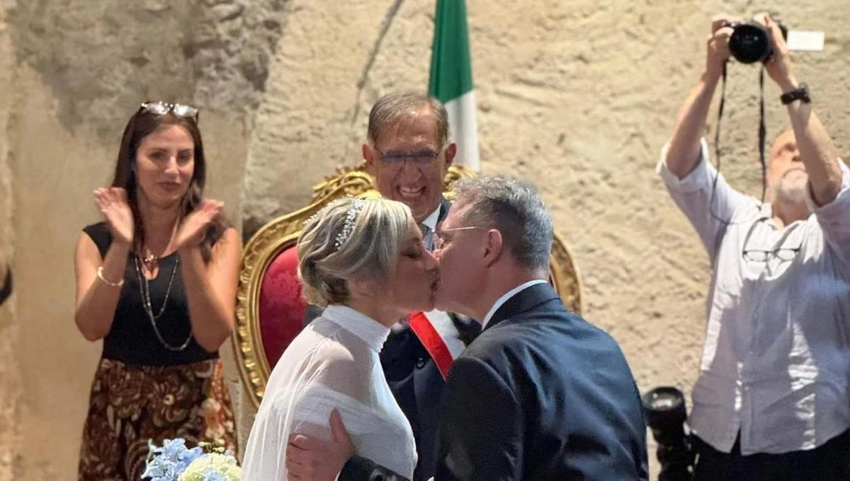 matrimonio a 61 anni per il pezzo grosso del governo le nozze celebrate da la russa