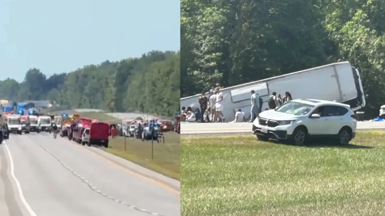 Bus di turisti si scontra dopo la gita: diversi morti Bus di turisti si scontra dopo la gita: diversi morti