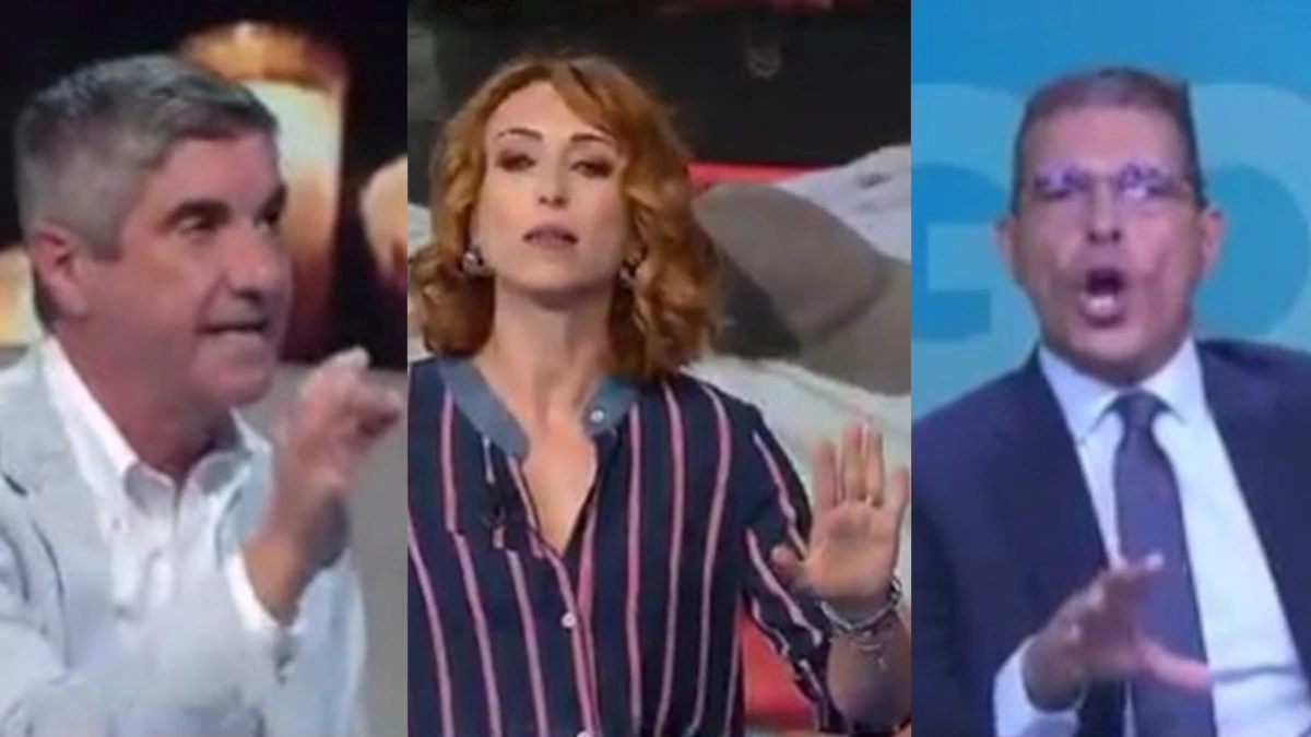 lite choc in rai esplode il caos tra gli ospiti famosi la conduttrice costretta ad intervenire video
