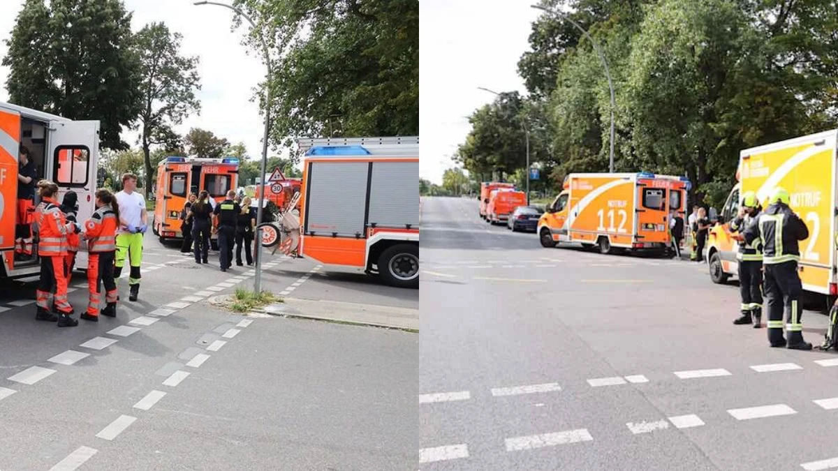 terribile incidente un8217auto investe gruppo di persone coinvolti anche bambini