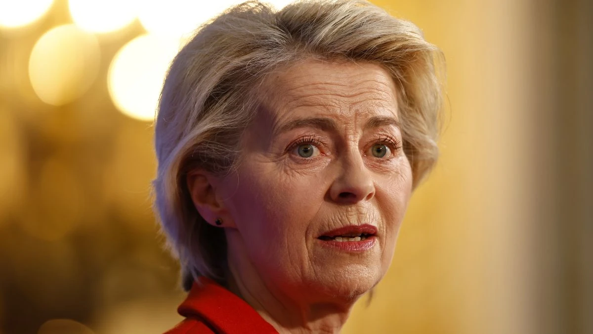 von der leyen panico sull8217aereo cos8217232 successo