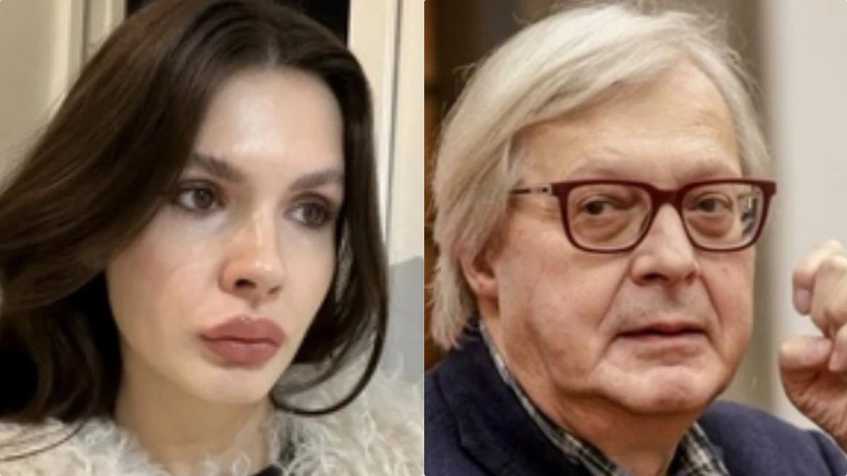 vittorio sgarbi la richiesta della figlia tristezza infinita