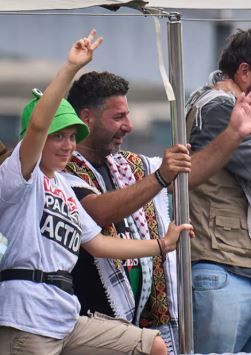 Greta Thunberg nella Sumud Flotilla