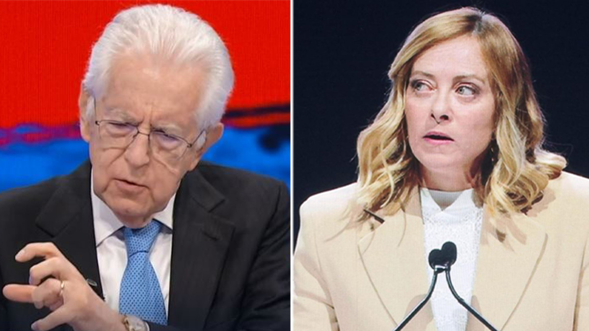 Mario Monti su Giorgia Meloni