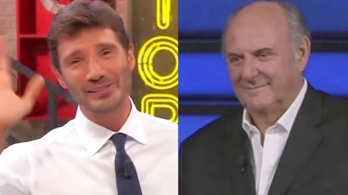 stefano de martino clamoroso gesto ad affari tuoi il 8216saluto8217 a gerry scotti