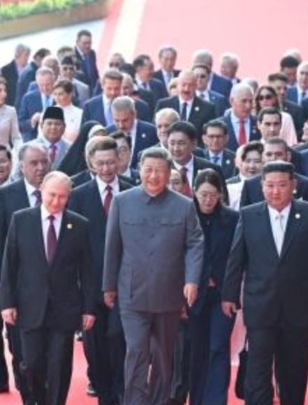 Cina, parata di Pechino