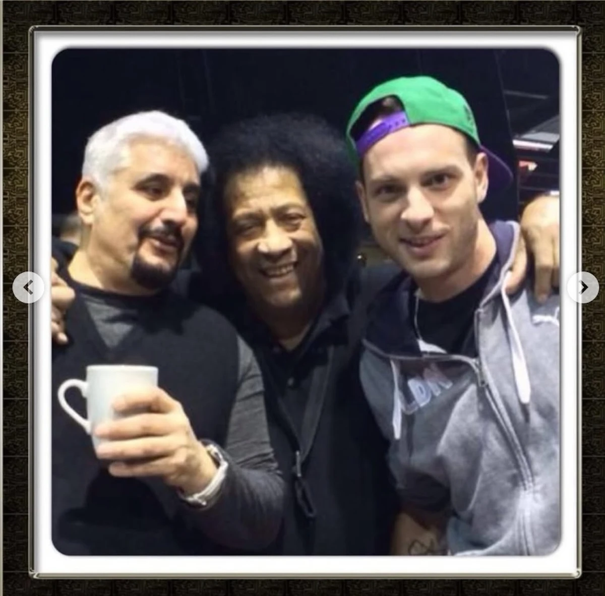 James Senese in concerto, foto emozionante dal palco