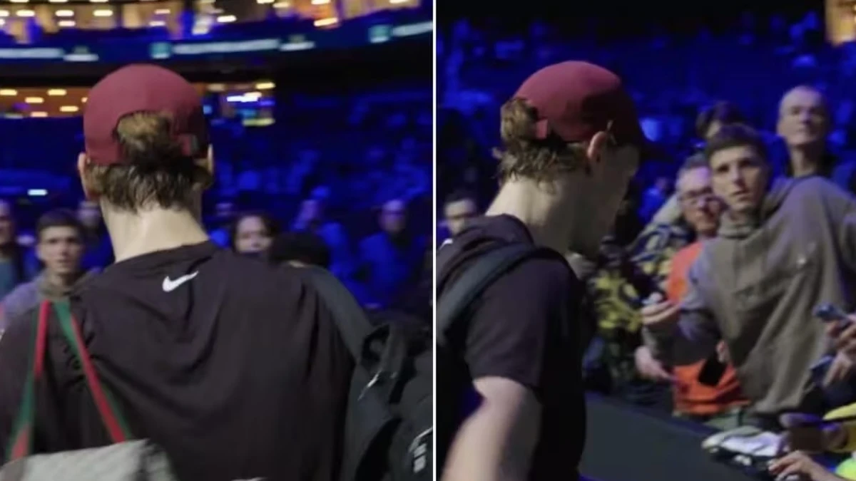 “Che cosa ha fatto…”. Sinner, l’aveva notato durante la partita: a fine match il gesto bellissimo