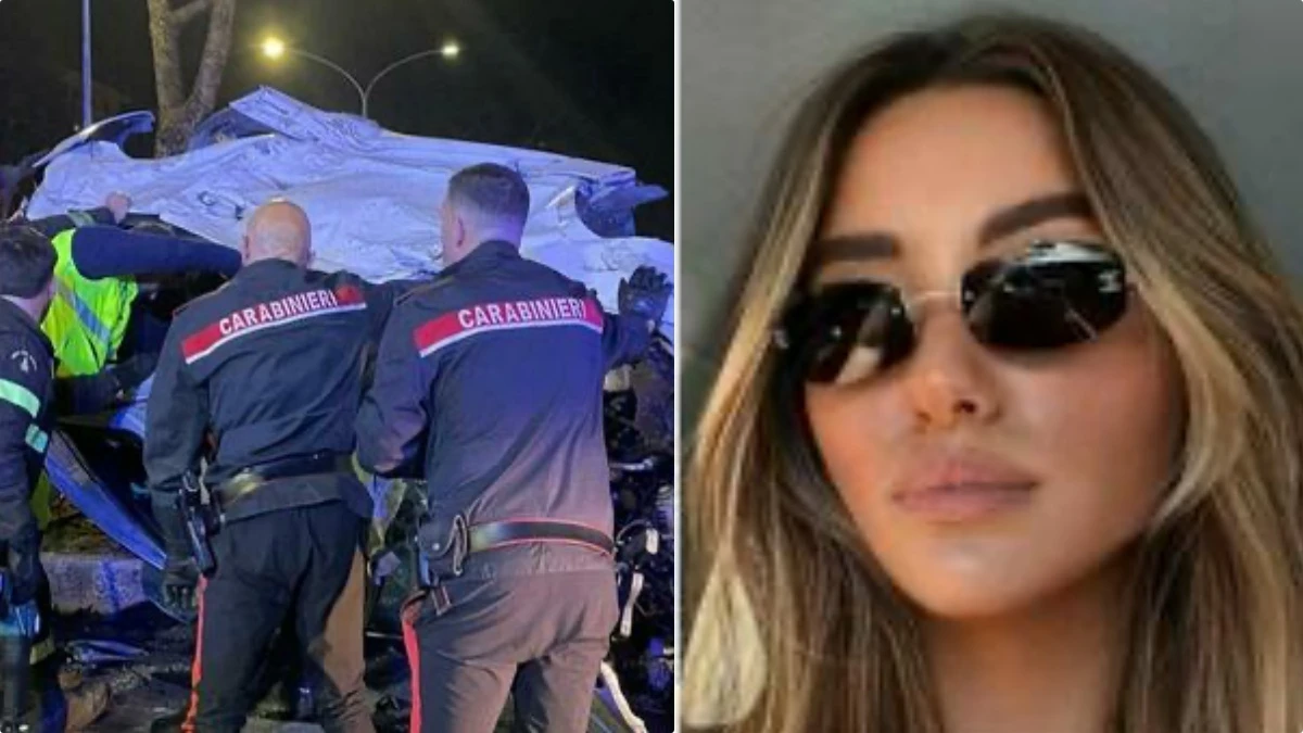 Immagine della scena dell'incidente su via Cristoforo Colombo