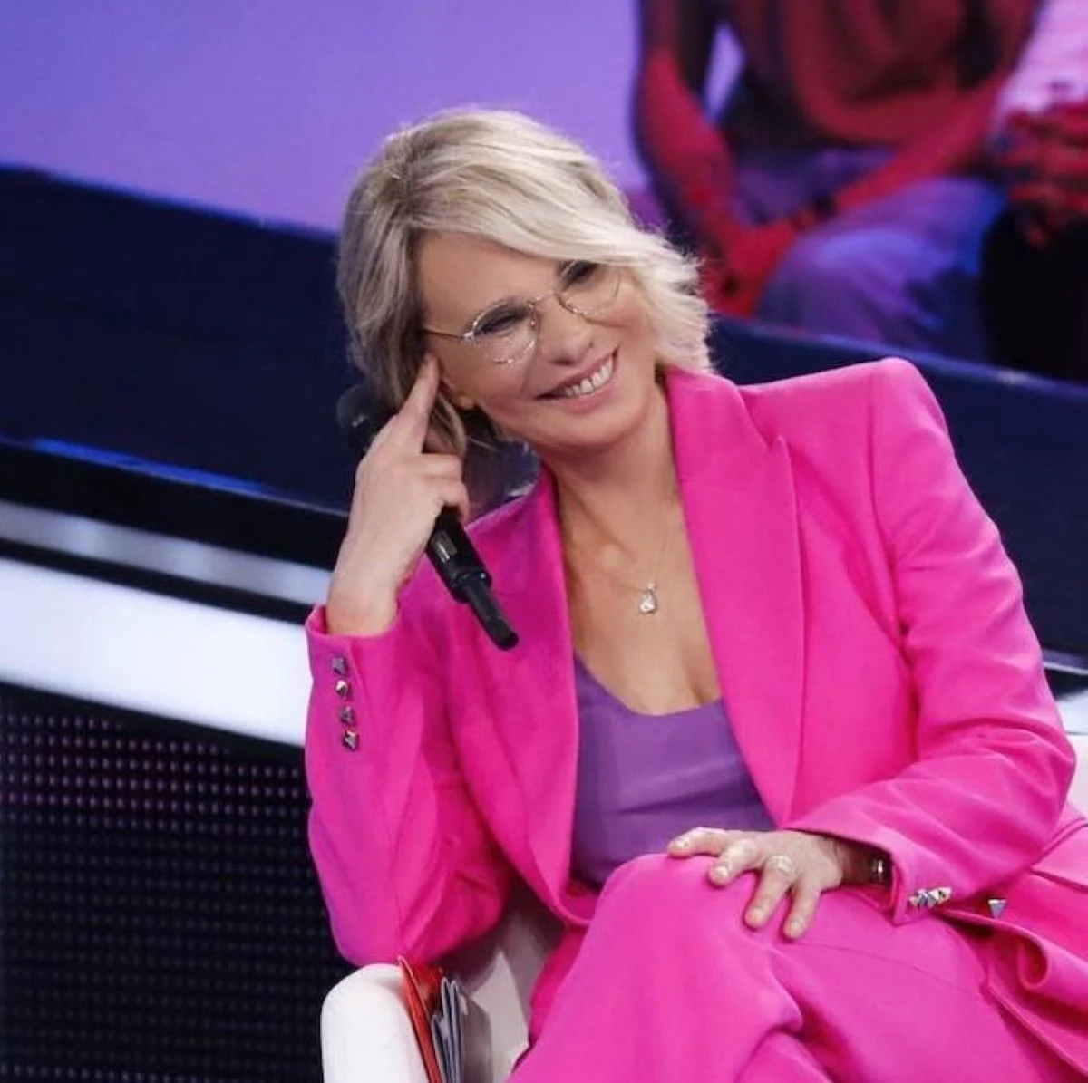Maria De Filippi, conduttrice di C’è posta per te e Tu sì que vales