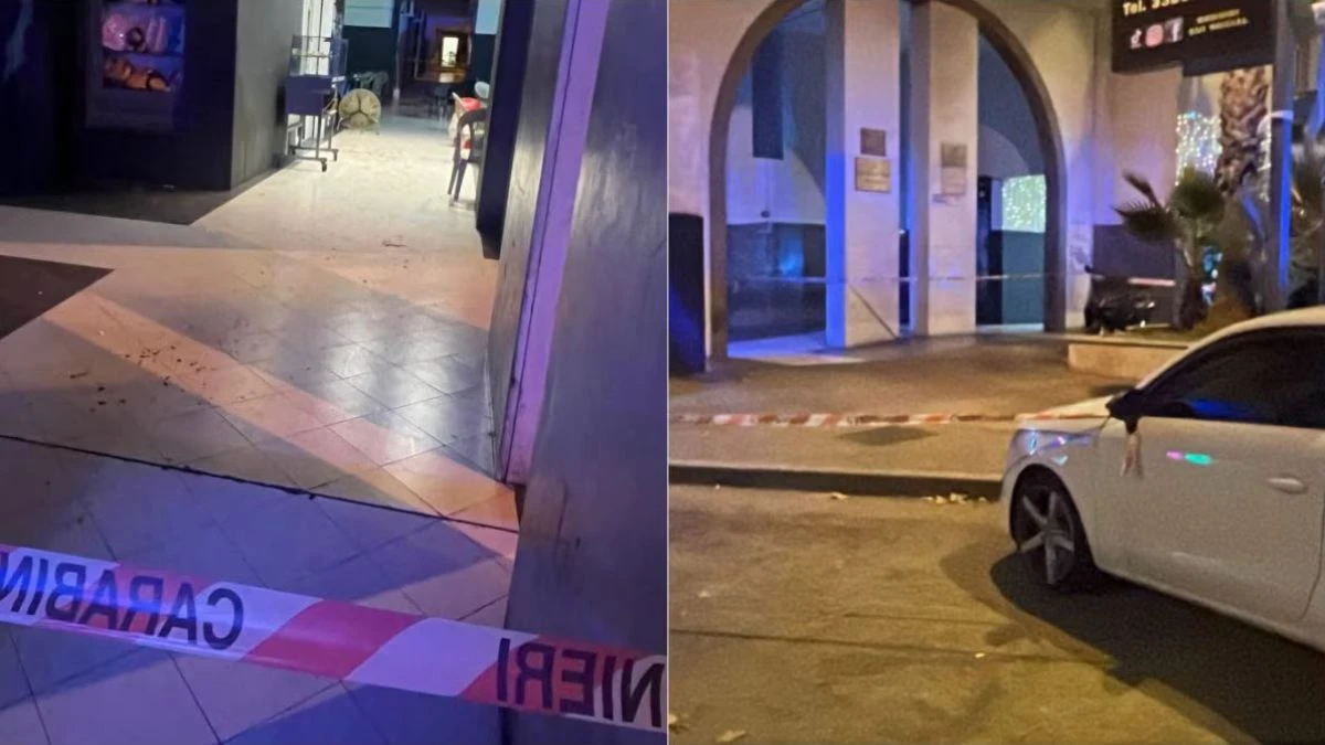 sparatoria al bar soccorsi e polizia a sirene spiegate la scena agghiacciante