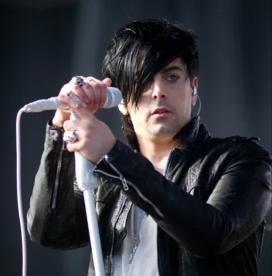 Foto d'archivio di Ian Watkins con i Lostprophets