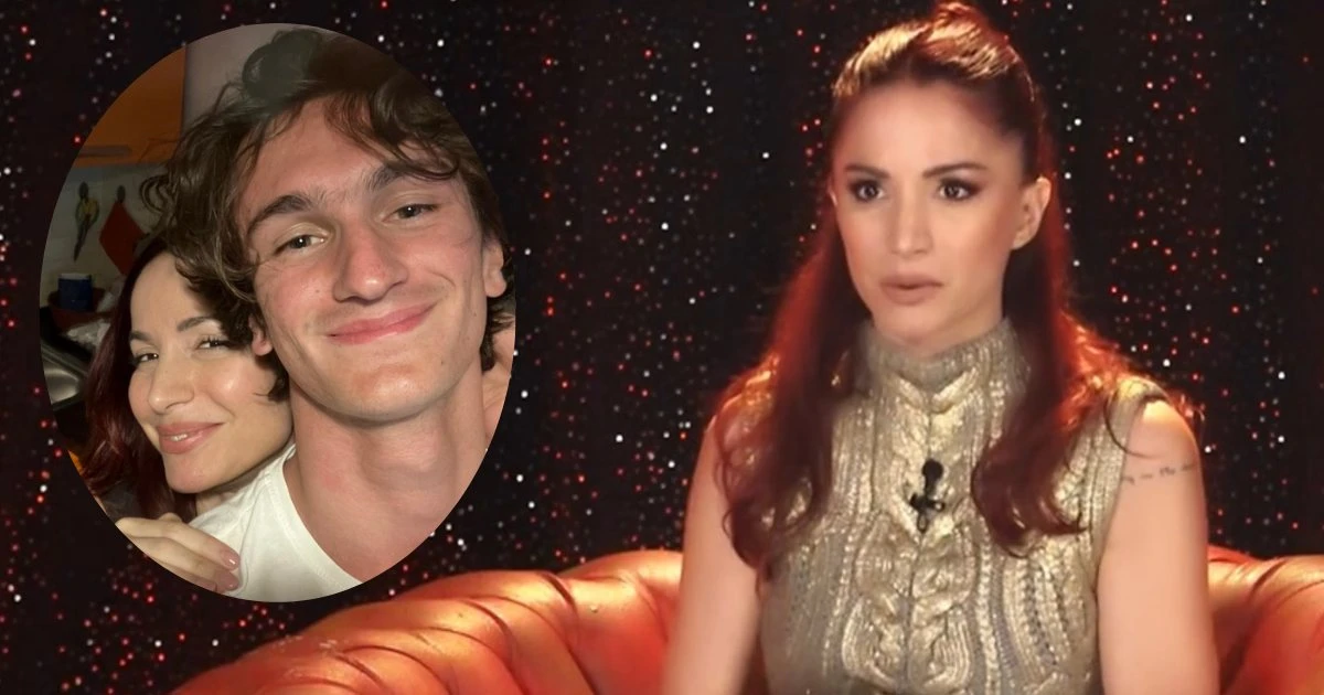 Andrea Delogu in studio a Ballando con le Stelle, visibilmente provata