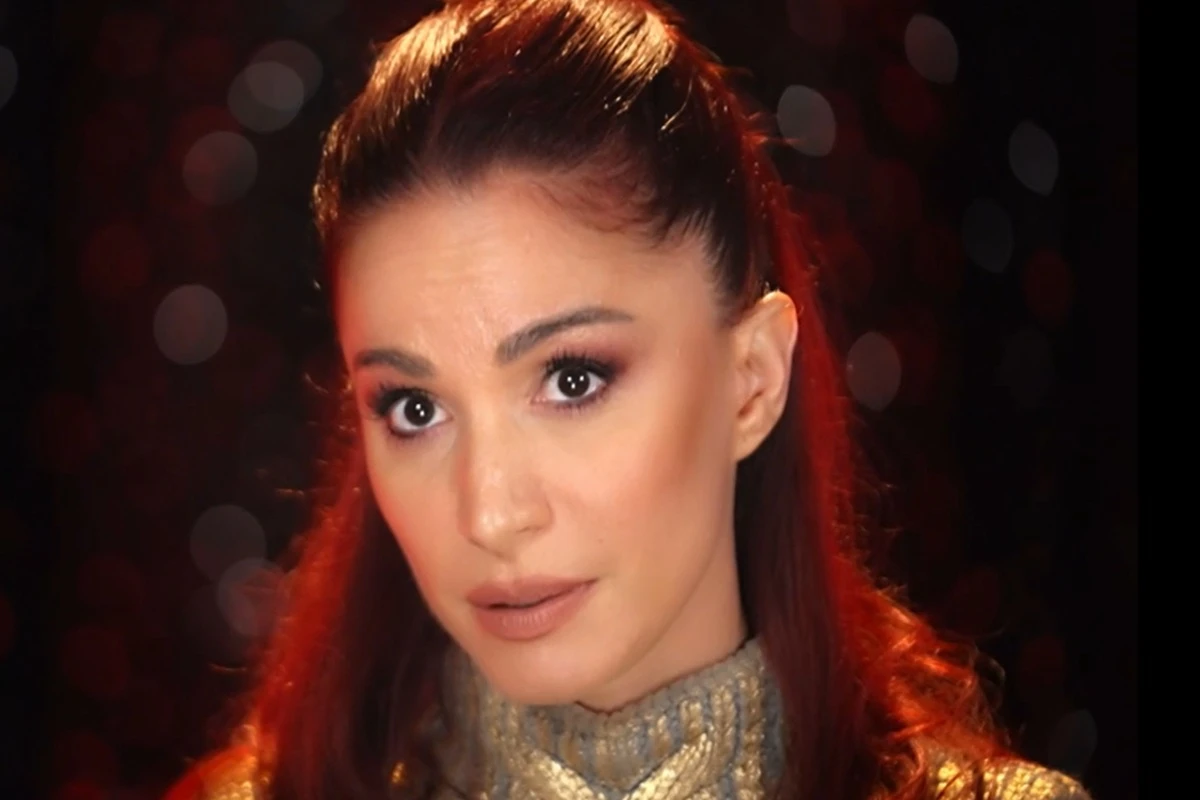 Andrea Delogu durante le prove di Ballando con le stelle, prima della tragedia familiare