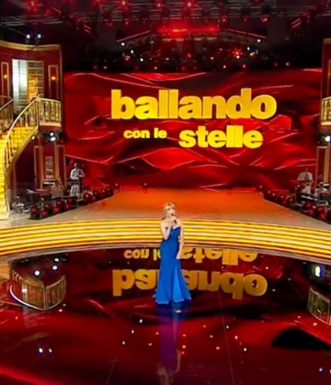 Scena di Ballando con le Stelle