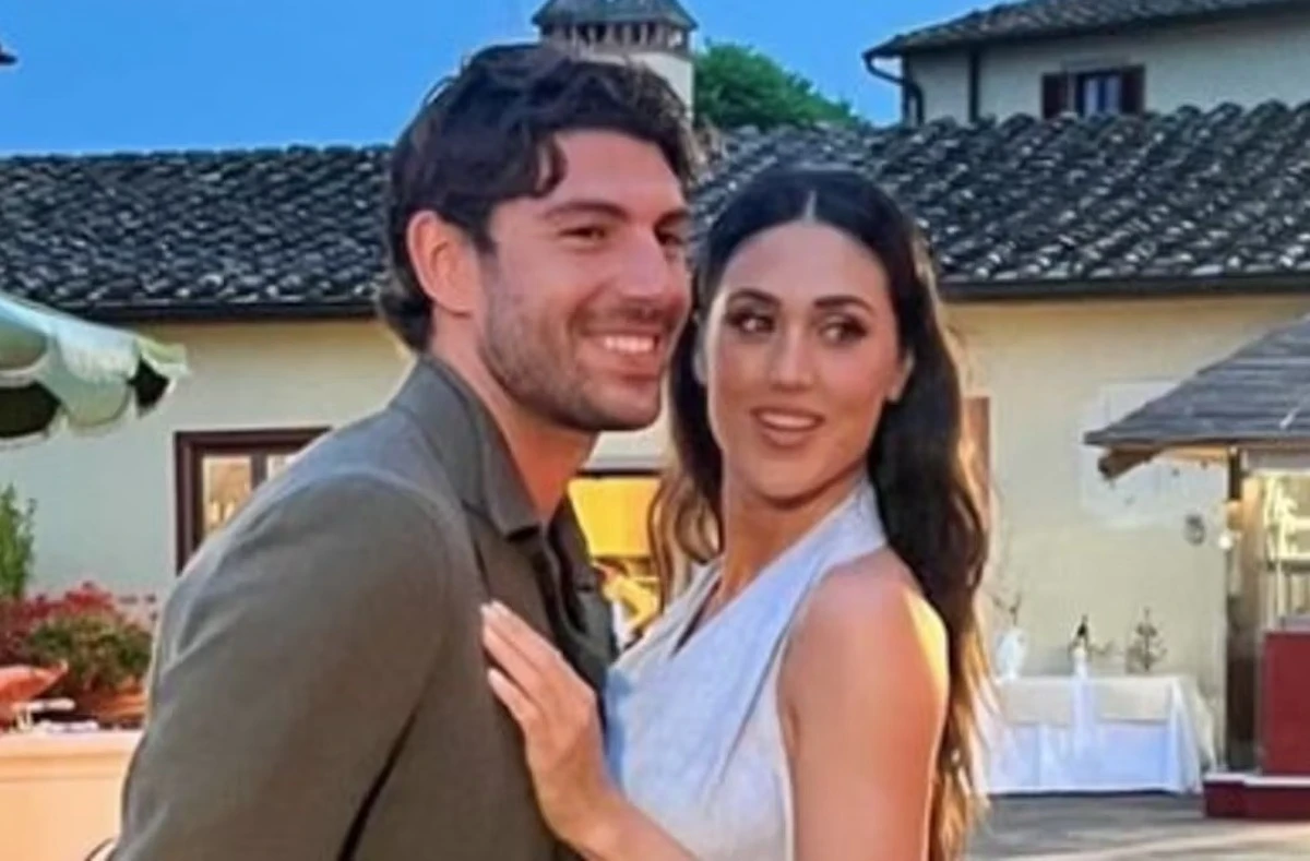 Belen Rodriguez in uno scatto durante la puntata di Belve