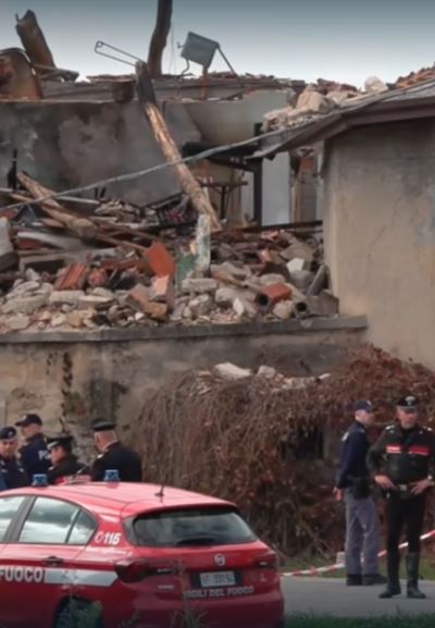 Esplosione vicino a Verona