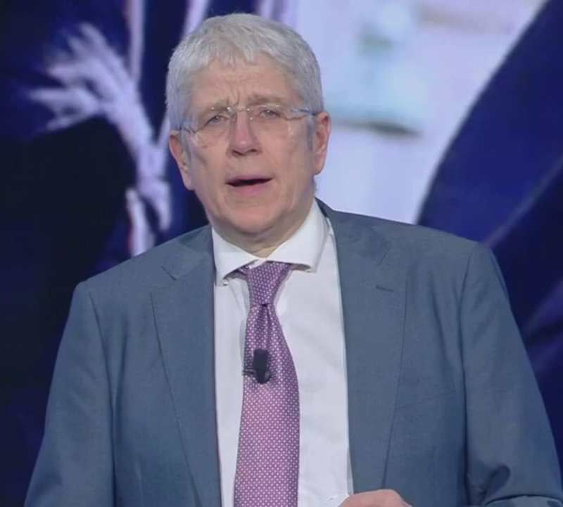 Screenshot della puntata di Fuori dal coro con Mario Giordano