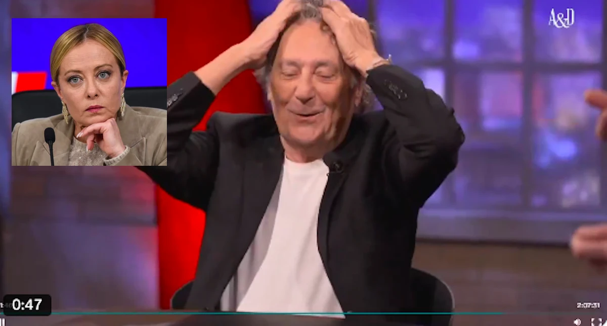 in cosa 232 brava8230 iacchetti una furia bordata in diretta alla premier meloni video