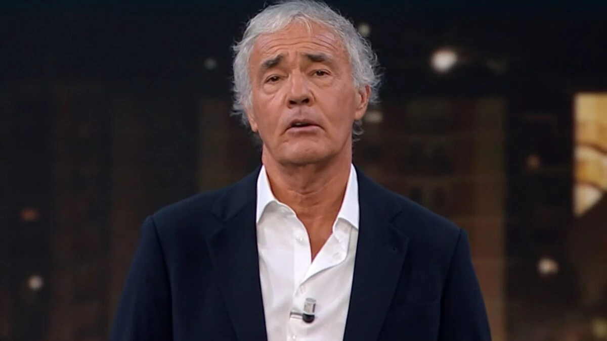 Studio televisivo della trasmissione Lo Stato delle Cose dedicata al caso Garlasco