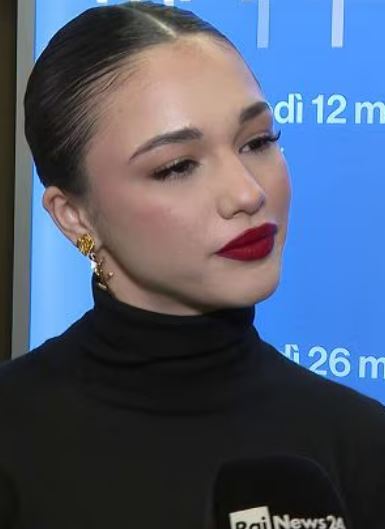 Maria Esposito durante le prove di Ballando con le Stelle