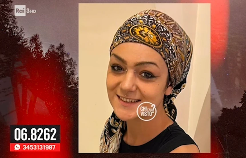 Immagine diffusa di Miriam Oliviero per le ricerche a Siena