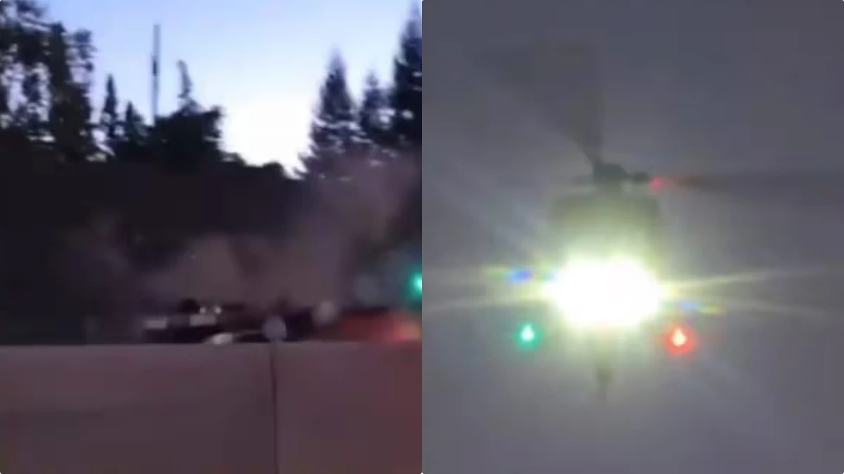 eliambulanza precipita in autostrada il video dell8217impatto atroce