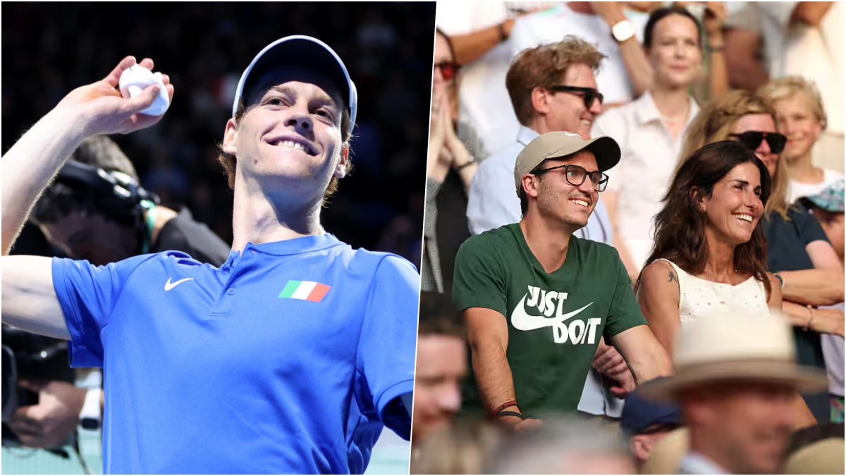 jannik sinner clamoroso chi c8217era in tribuna insieme ai genitori