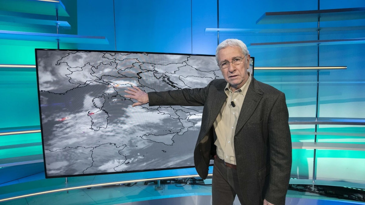 Lutto nella televisione: lo storico volto delle previsioni italiane