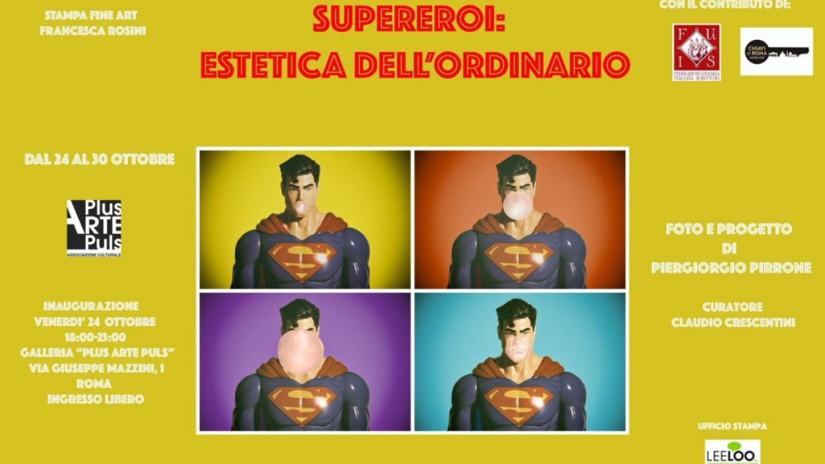 “Supereroi – Estetica dell’ordinario”: Piergiorgio Pirrone porta in mostra l’eroismo fragile del quotidiano “Supereroi – Estetica dell’ordinario”: Piergiorgio Pirrone porta in mostra l’eroismo fragile del quotidiano