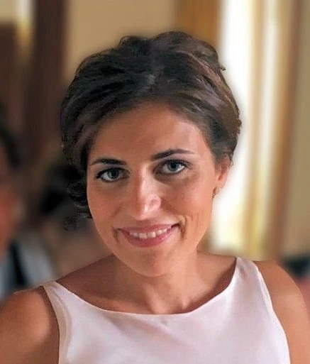Valentina Mitri insieme alla famiglia