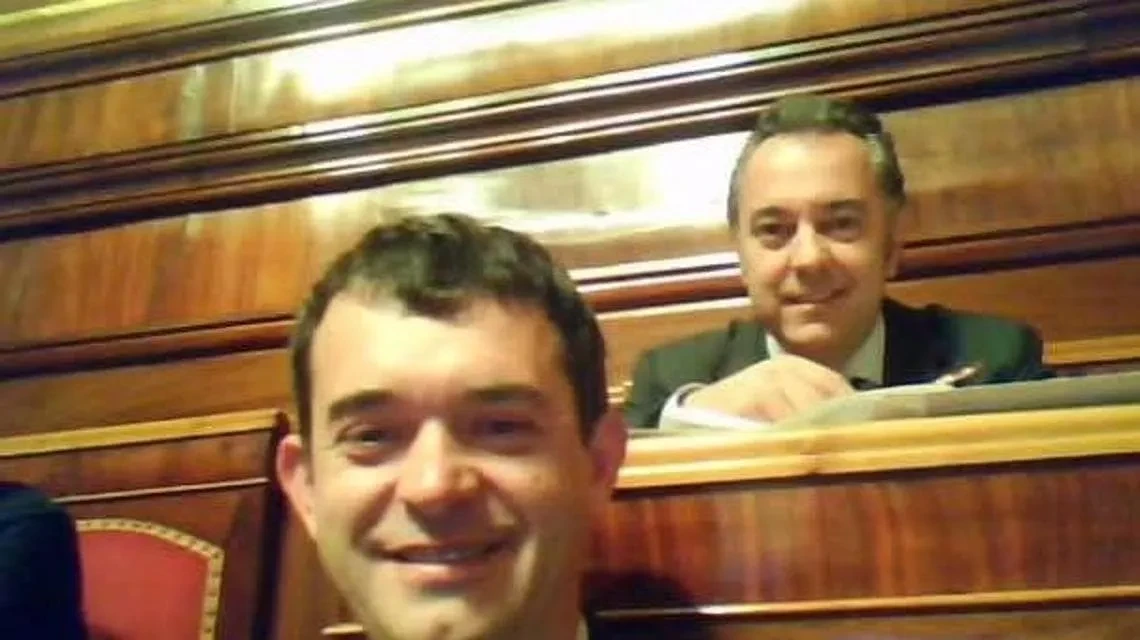 Franco Orsi durante un evento pubblico