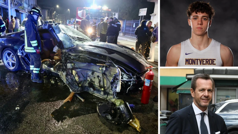 Dettaglio dei soccorsi all'incidente di Vigevano con vigili del fuoco sul posto