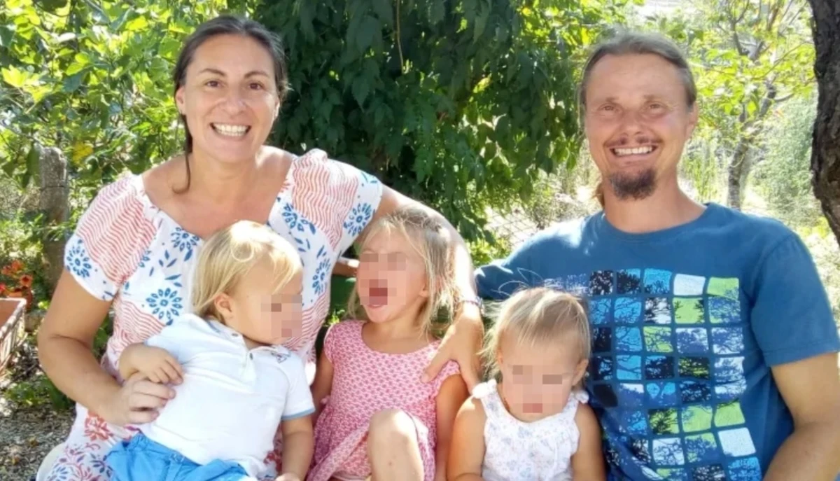 Veduta della zona boscosa vicino Palmoli, luogo di residenza della famiglia Trevallion-Birmingham