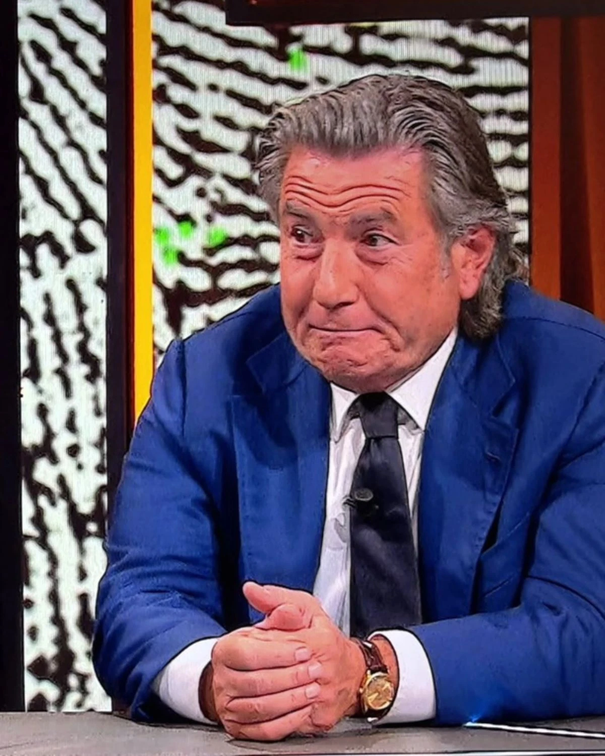 Ritratto dell'avvocato De Rensis e Massimo Lovati